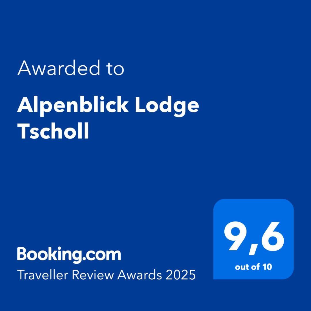 Alpenblick Lodge Tscholl Мартело Екстериор снимка